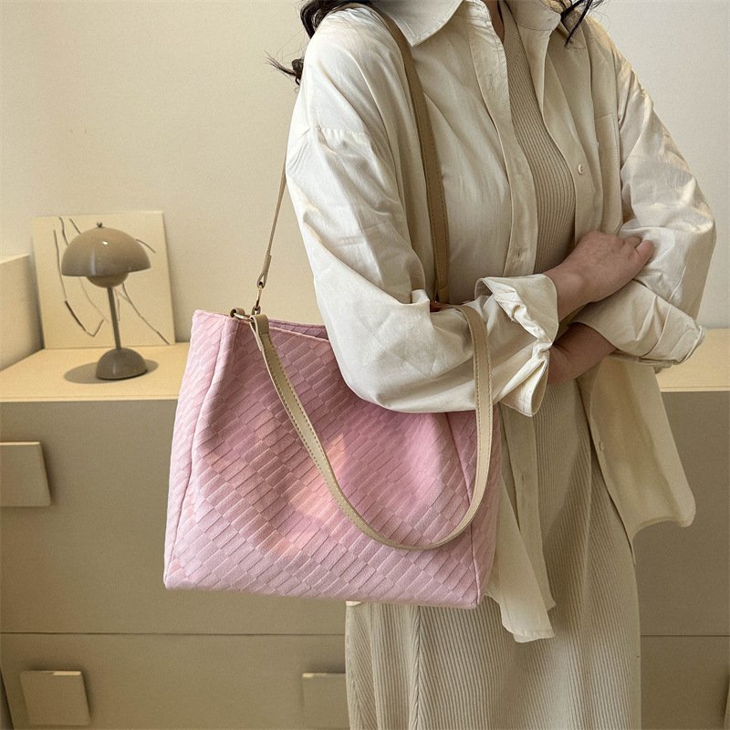 Casual Large Capacity Shoulder Bags Women Fashion Shopping Handbag - Image 3