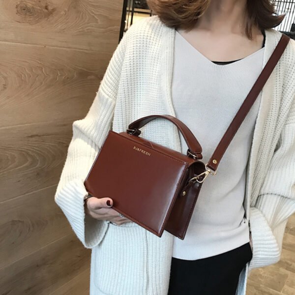Texture small bag women wild crossbody - Image 2