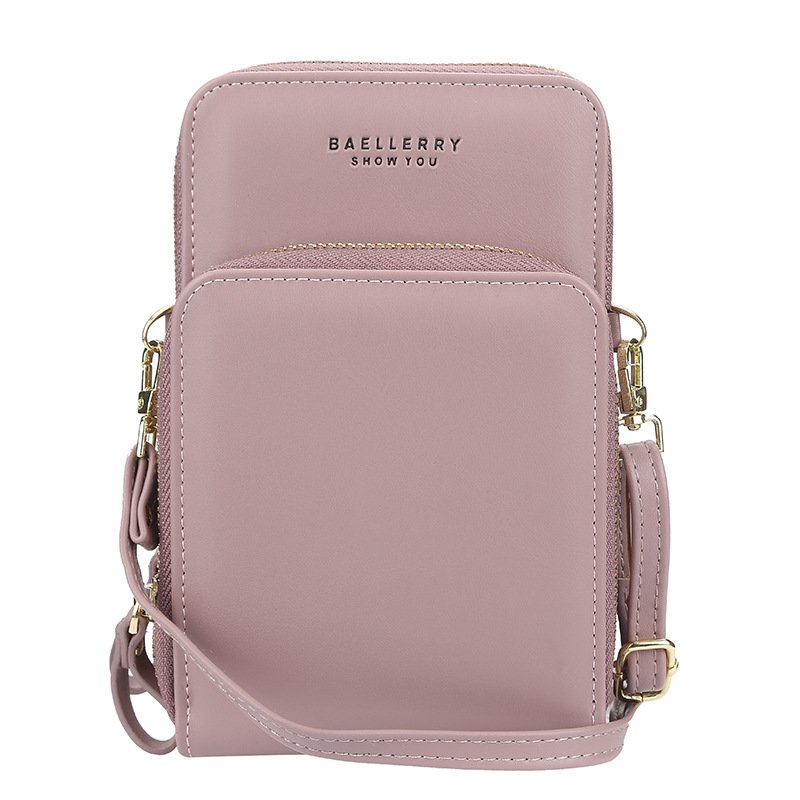 Large Capacity Crossbody Shoulder Bags For Women Fashion Zipper Mobile Phone Bag - Image 7
