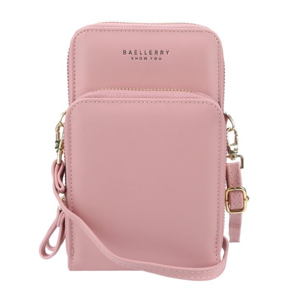 Large Capacity Crossbody Shoulder Bags For Women Fashion Zipper Mobile Phone Bag - Image 6