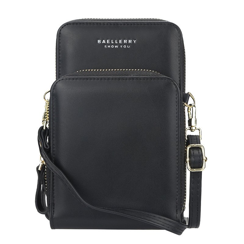 Large Capacity Crossbody Shoulder Bags For Women Fashion Zipper Mobile Phone Bag - Image 10