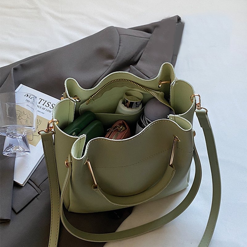 Bucket Bag Simple All-match Portable Shoulder Crossbody Bags - Image 7