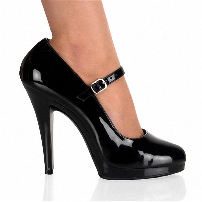Stage wedding shoes show buckle platform women shoes - Image 7