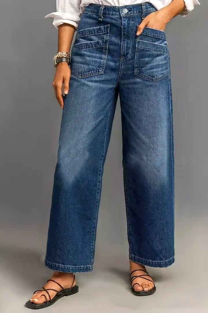 Stretch Wide-leg Pants Women's Loose Pants - Image 2