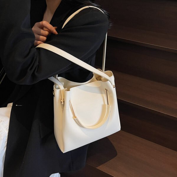 Bucket Bag Simple All-match Portable Shoulder Crossbody Bags - Image 3