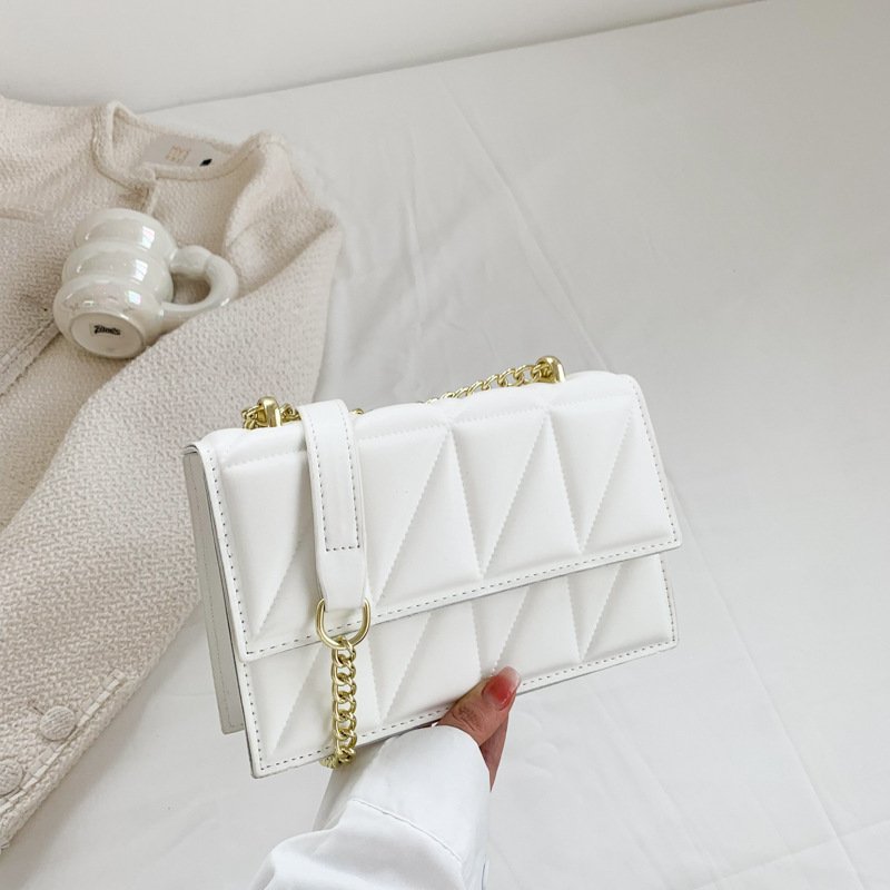 Small Square Bags Fashion Chain Crossbody Shoulder Bag - Image 2