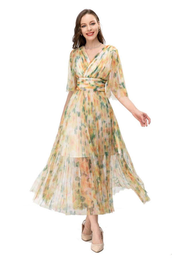 Women's Retro Casual Temperament Printed Dresses - Image 2