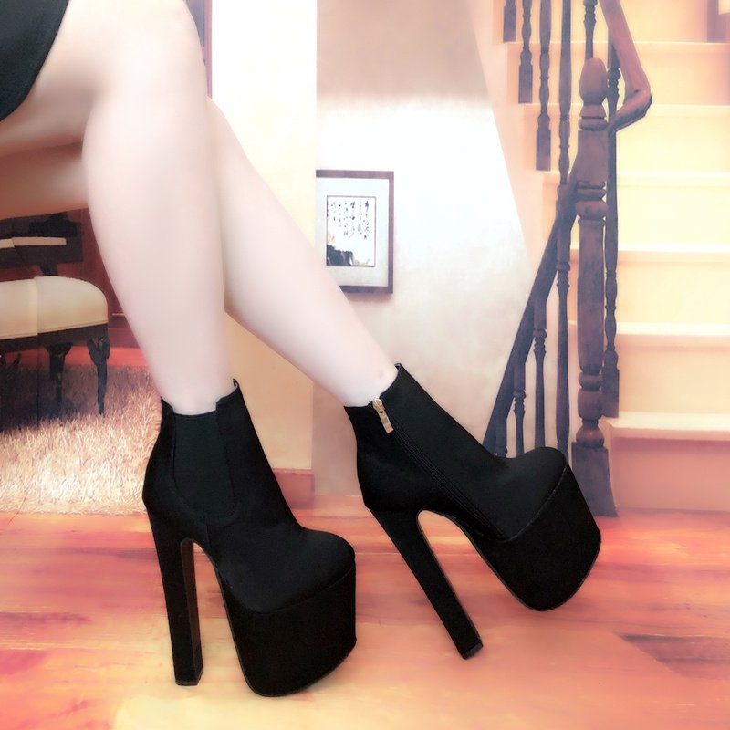 Women Platform Thick Soled  Heel Shoes - Image 3