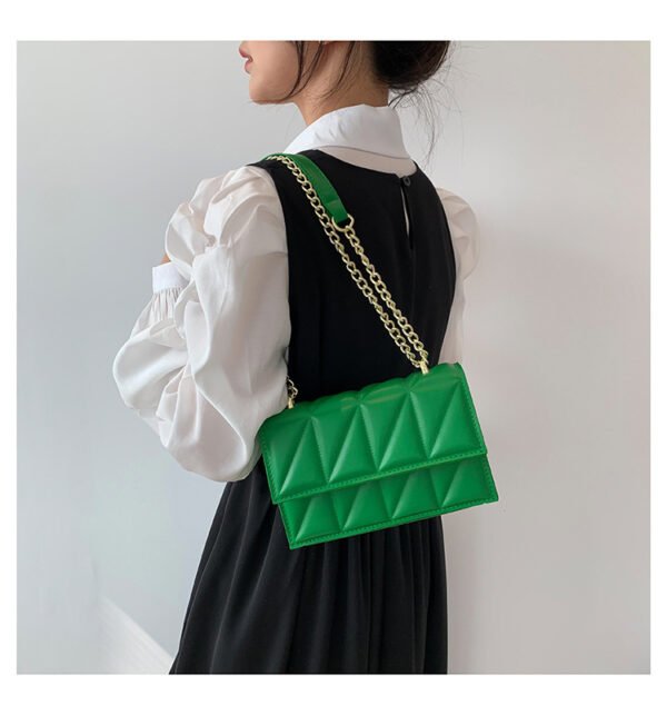 Small Square Bags Fashion Chain Crossbody Shoulder Bag - Image 9