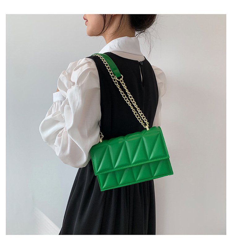Small Square Bags Fashion Chain Crossbody Shoulder Bag - Image 9