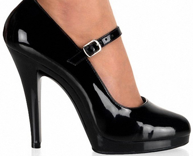 Stage wedding shoes show buckle platform women shoes - Image 4