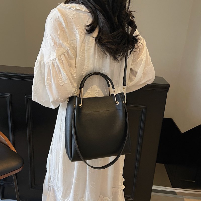 Bucket Bag Simple All-match Portable Shoulder Crossbody Bags - Image 6