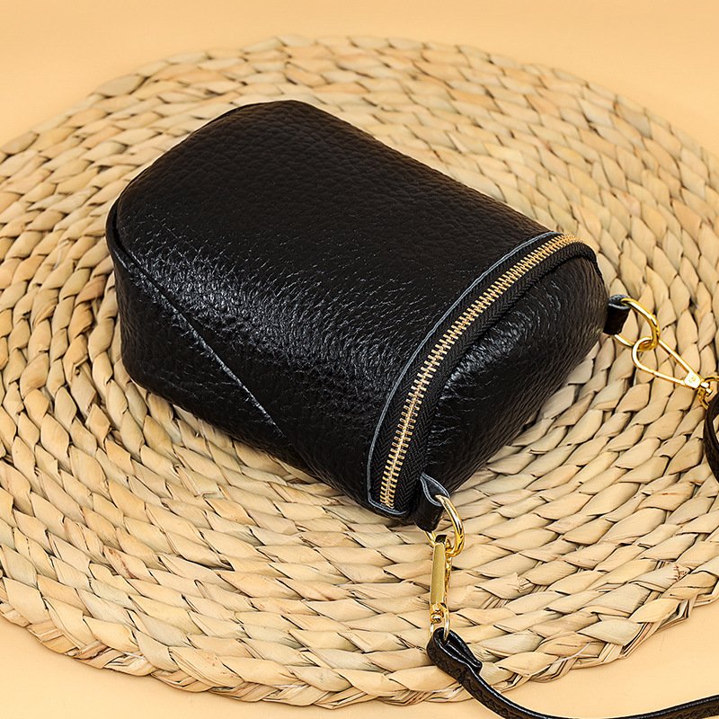 High-quality Leather Mobile Phone Bag Korean Style Shell Bags For Women Fashion Small Shoulder Crossbody Bag - Image 8