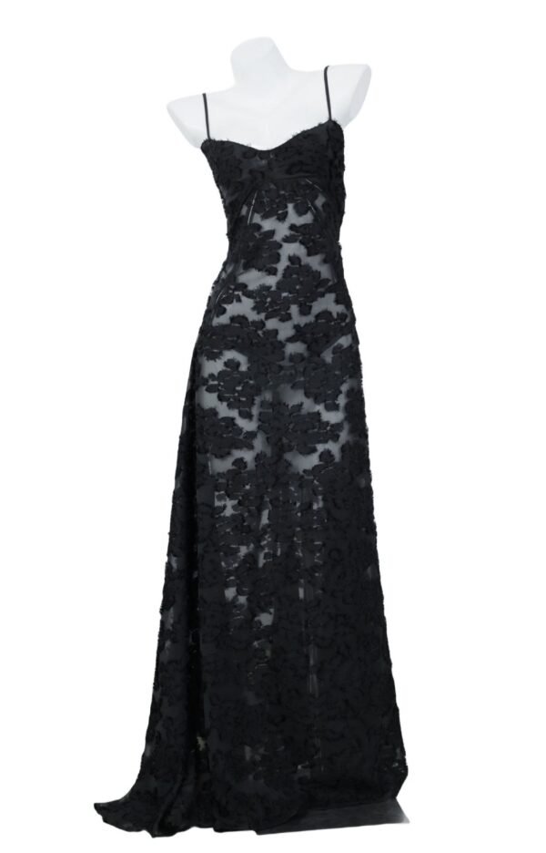 New Embroidered Floral Long Skirt With High-end Feel, Luxurious Camisole Skirt, Slimming Dress - Image 3
