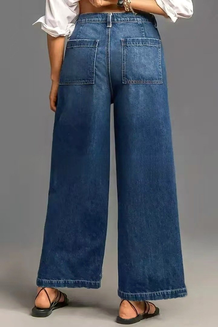 Stretch Wide-leg Pants Women's Loose Pants - Image 4