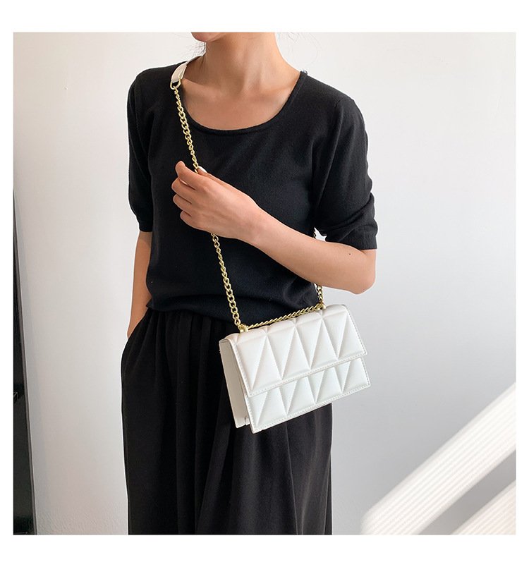 Small Square Bags Fashion Chain Crossbody Shoulder Bag - Image 4