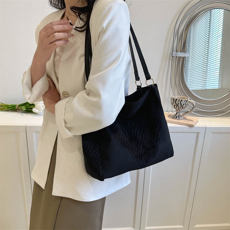 Casual Large Capacity Shoulder Bags Women Fashion Shopping Handbag - Image 9