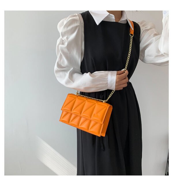 Small Square Bags Fashion Chain Crossbody Shoulder Bag - Image 7